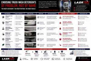 Choosing Truck Wash Detergents by Problem, Not by Name