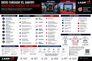 Drive Through vs. Gantry Matching Format to Volume