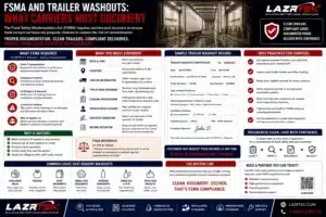 FSMA and Trailer Washouts What Carriers Must Document