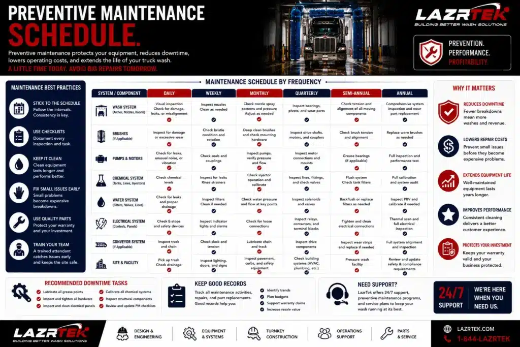 Preventive Maintenance The Schedule That Protects Uptime