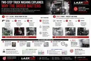 Two Step Truck Washing Explained Why the Order Matters
