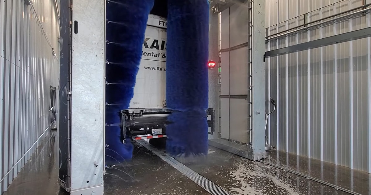 3-D Gantry Truck Wash | Fast Truck Wash | Lazrtek