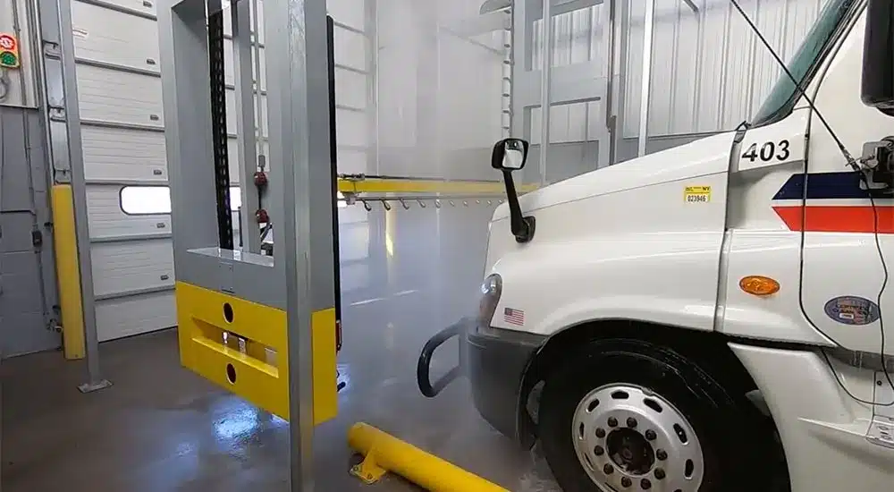 Lazer Guided Automatic Truck Washes