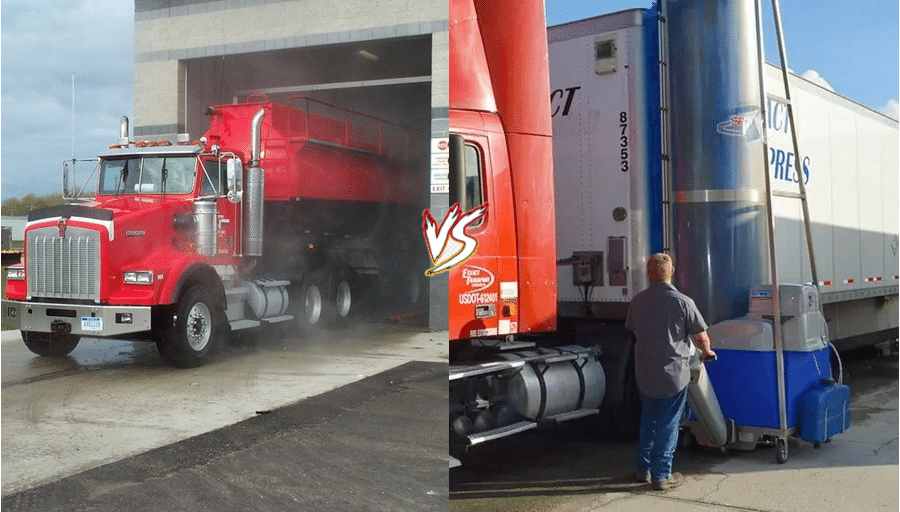 Mobile Truck Wash and Fixed Automatic Truck Wash