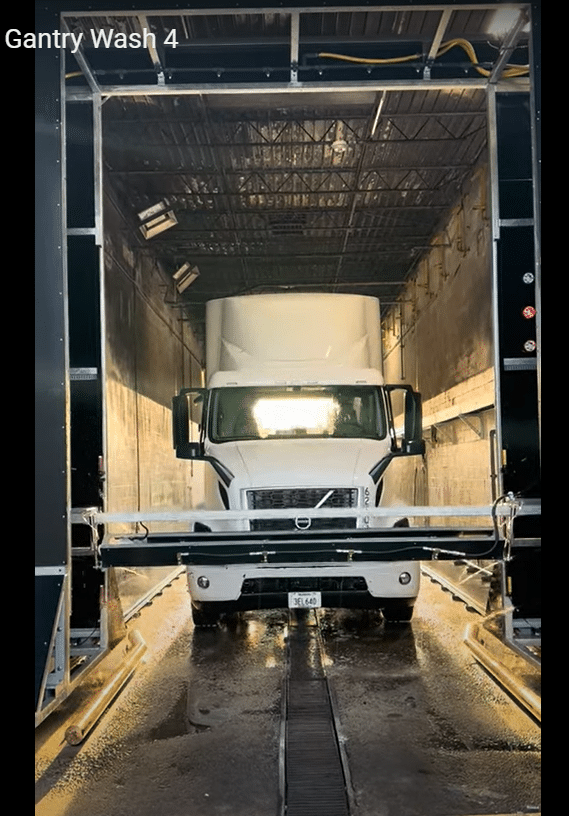 Touchless 3D Profiling Gantry Truck Wash