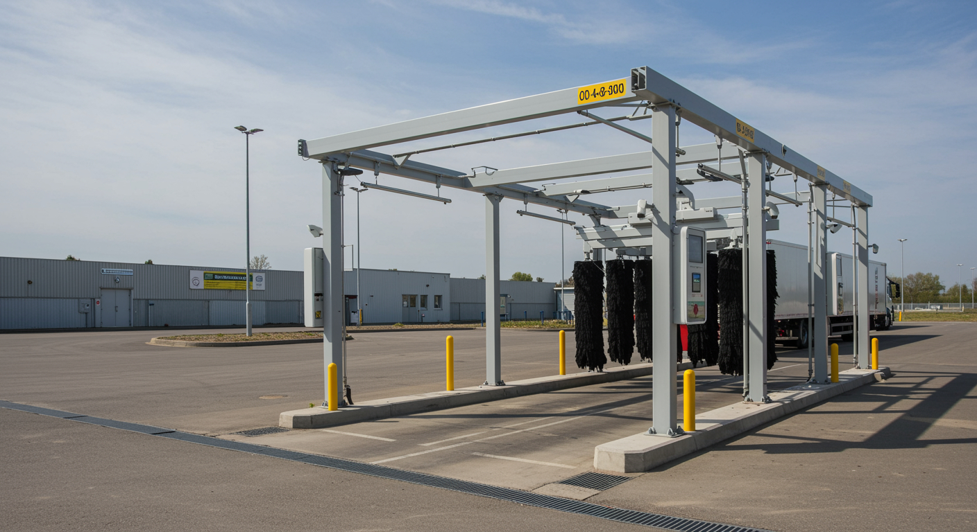 Top 5 Benefits of Automated Truck Wash Systems