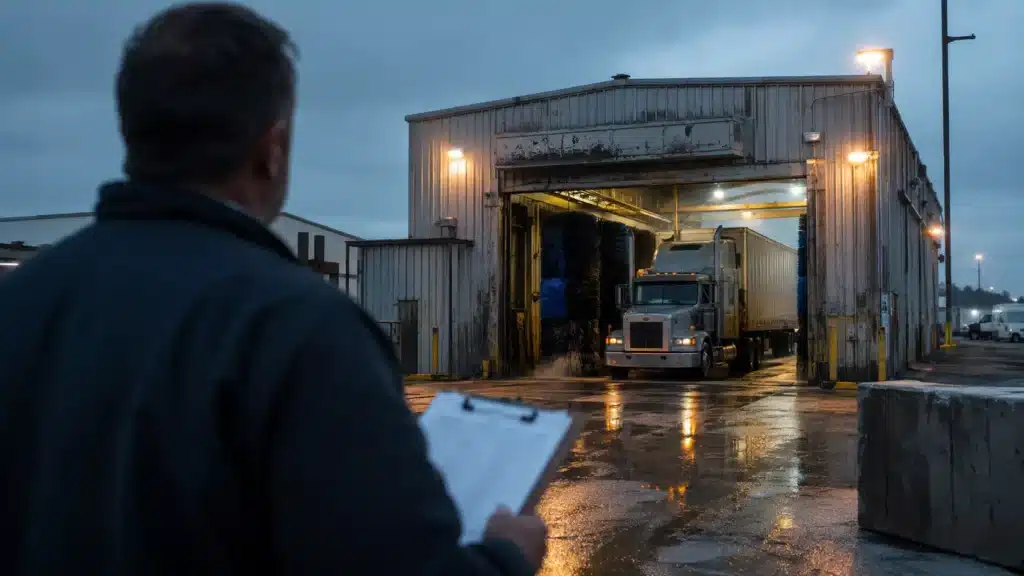 buying an existing truck wash due diligence