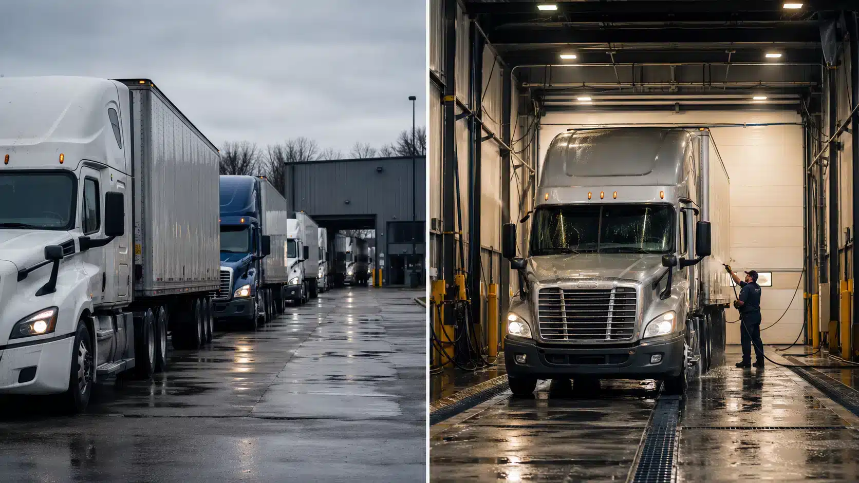 In-House vs. Outsourced Fleet Washing: The Cost-Per-Unit Math