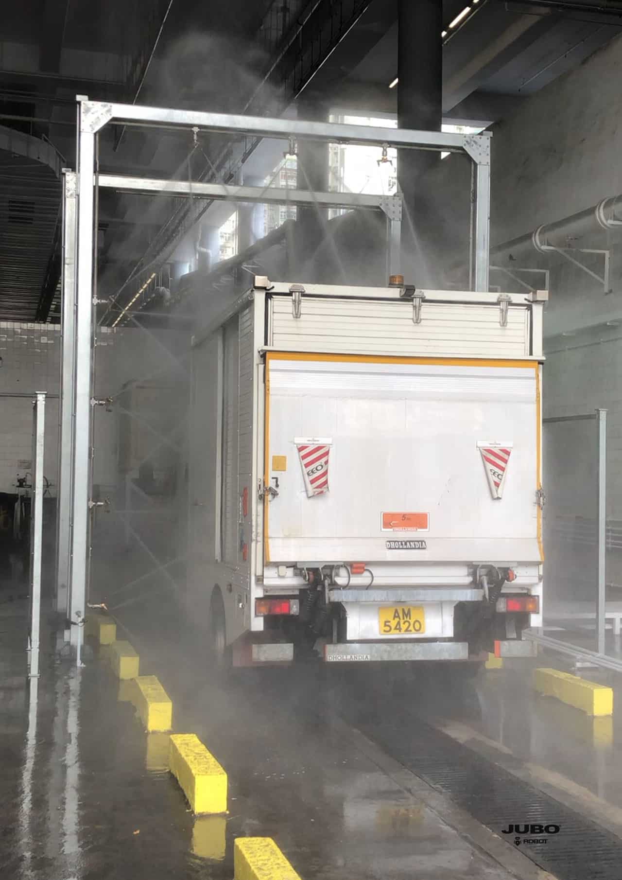 Touchless Large Vehicle Wash Systems